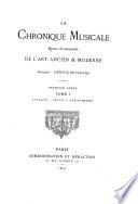 La Chronique musicale