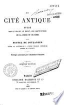 La Cité antique (Grèce et Rome)