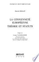 La citoyenneté européenne