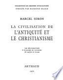 La civilisation de l'antiquité et le christianisme