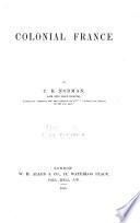 La colonisation francaise pendant la periode napoleonienne [1799-1815]