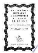 La comédie humaine vendômoise au temps de Balzac