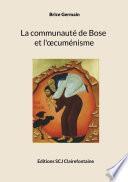 La communauté de Bose et l'oecuménisme