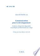 La communication pour le développement