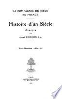 La Compagnie de Jésus en France
