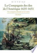La Compagnie des îles de l’Amérique