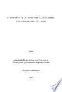 La conception de la liberté chez Jean-Paul Sartre et chez Maurice Merleau-Ponty