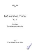 La condition d'infini