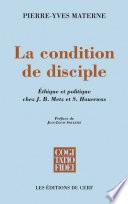 La Condition de disciple