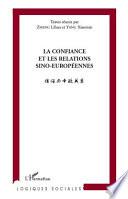 La confiance et les relations sino-européennes