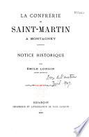 La confrérie de Saint-Martin à Montagney