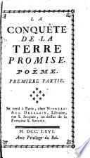 La conquête de la terre promise
