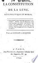 La constitution de la lune