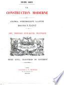 La Construction moderne