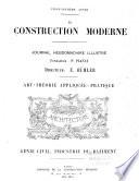 La Construction moderne