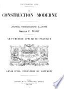 La Construction moderne