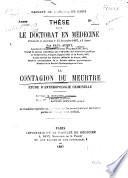 La contagion du meurtre