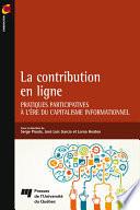 La contribution en ligne
