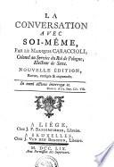 LA CONVERSATION AVEC SOI-MÊME
