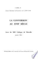 La conversion au XVIIe siècle