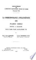 La correspondance antijanséniste de Fabio Chigi
