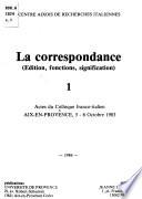 La Correspondance