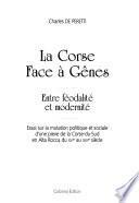 La Corse face à Gênes