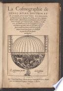 La Cosmographie de Pierre Apian ...