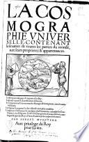 La cosmographie universelle