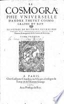 La cosmographie universelle