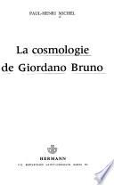 La cosmologie de Giordano Bruno