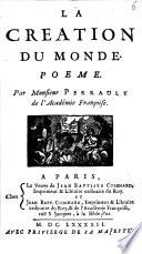 La Creation du Monde