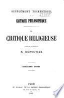 La Critique religieuse