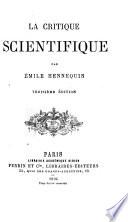 La critique scientifique