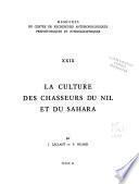 La culture des chasseurs du Nil et du Sahara