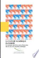 La culture numérique en Europe