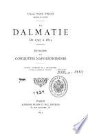 La Dalmatie de 1797 a 1815