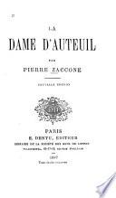 La dame d'Auteuil [et Une vengeance anglaise].