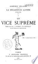 La décadence latine. Ethopée