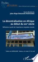 La décentralisation en Afrique au début du XXIe siècle