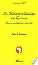 La décentralisation en Guinée