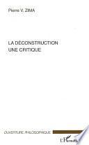 La déconstruction
