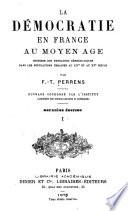La démocratic en France au Moyen Âge