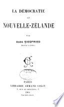 La démocratic en Nouvelle-Zélande