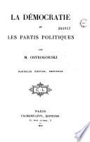 La démocratie et les partis politiques