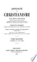 La démonstration de la vérité chrétienne