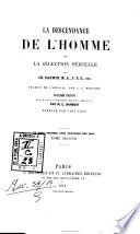 La *descendance de l'homme. -