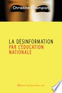 La désinformation par l'Éducation nationale