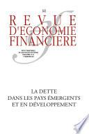 La dette dans les pays émergents et en développement