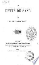 La dette de sang par la comtesse Dash